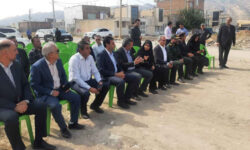 افتتاح و کلنگزنی ۵ پروژه آب و فاضلاب در ایوان همزمان با هفته دولت
