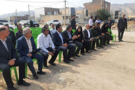 افتتاح و کلنگ‌زنی ۵ پروژه آب و فاضلاب در ایوان همزمان با هفته دولت