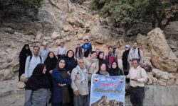 🔹️کوه‌پیمایی فرهنگی‌ ورزشی اصحاب رسانه ایلام در مسیر چشمه گردکانه  ✍️ شهریار غلامپور
