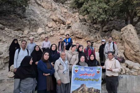 🔹️کوه‌پیمایی فرهنگی‌ ورزشی اصحاب رسانه ایلام در مسیر چشمه گردکانه  ✍️ شهریار غلامپور